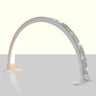 YCC Half Moon LED Manicure Lamp with Crystal Accents- White