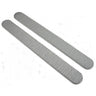 Zebra Cushion Nail Files - 7"L x 3/4"W - Grit 80/100 - 50 Pack by Princess