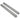 Zebra Cushion Nail Files - 7"L x 3/4"W - Grit 80/100 - 50 Pack by Princess
