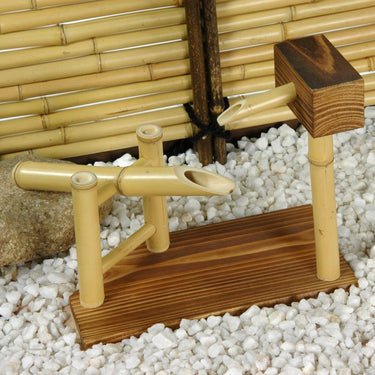 Zen Bamboo Mini Garden / 7.5"W x 19.5"D x 21.5"H by East-West Furnishings