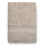 Zenith Collection Stylish Bath Sheet / 36" X 66" / French Beige / 1 Dozen by The Turkish Towel Company