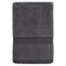 Zenith Collection Stylish Hand Towel / 20" X 30" / Charcoal / 1 Dozen by The Turkish Towel Company