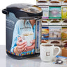 Zojirushi Water Boiler - 5 Liters with Two Leaves Custom Wrap by Two Leaves And A Bud