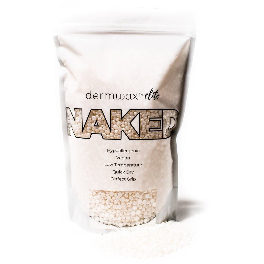 Dermwax Elite - Shimmer Clear - Stripless Hard Wax Beads / 20 Lb. Bag