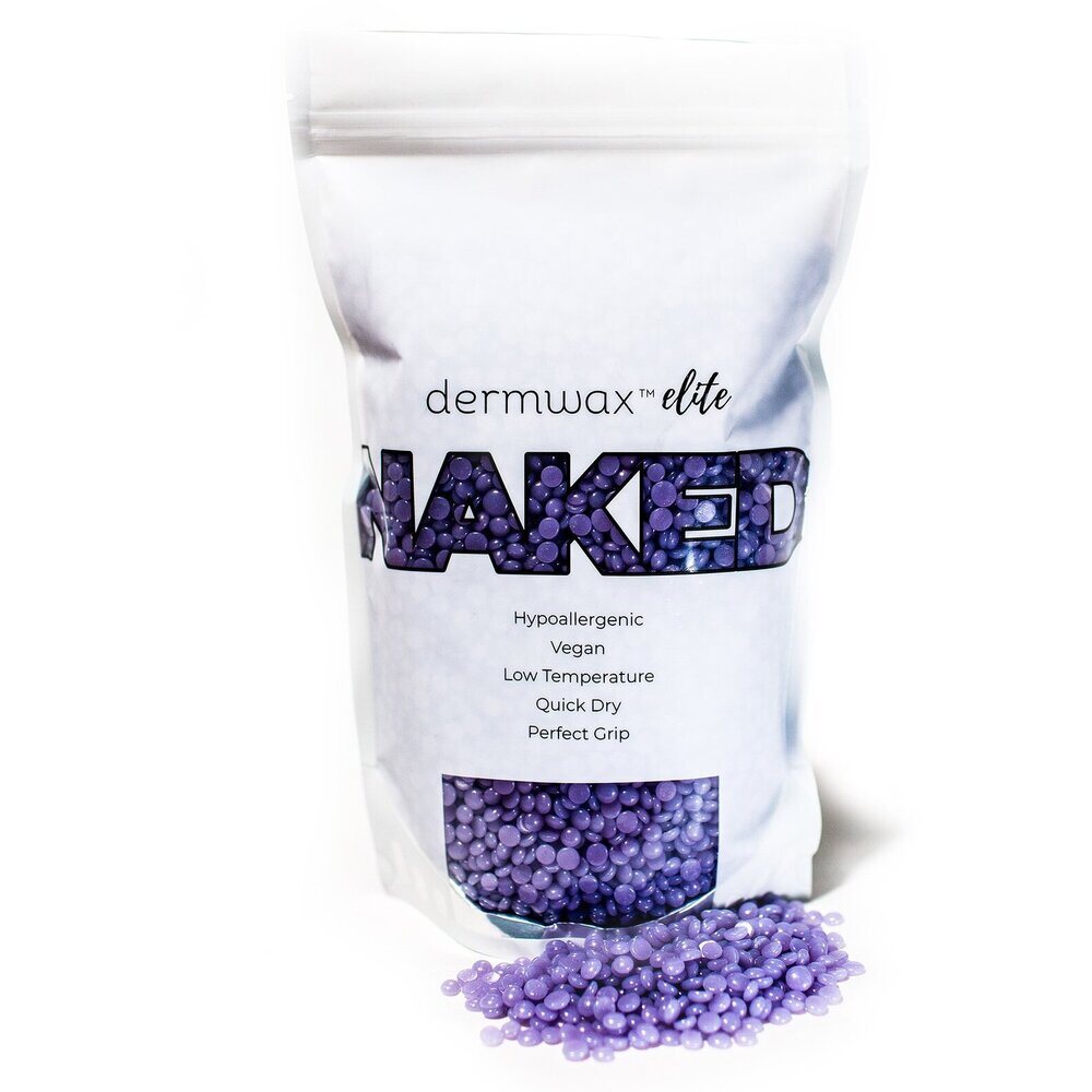 Dermwax Elite - Sparkle Lilac - Stripless Hard Wax Beads / 10 Lb. Bag