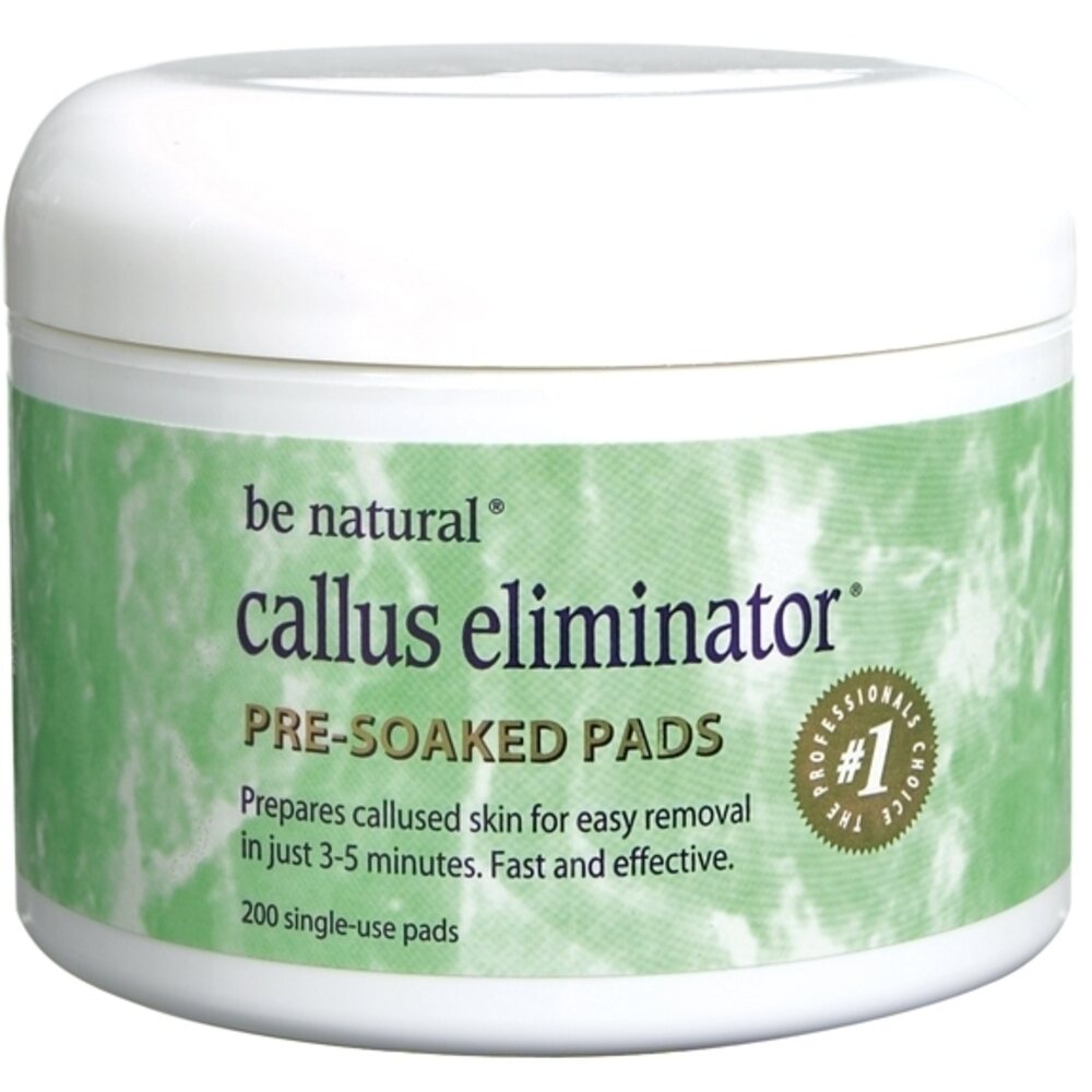 Be Natural Callus Eliminator Pre-soak Pads 200pk. – Spa Elegance