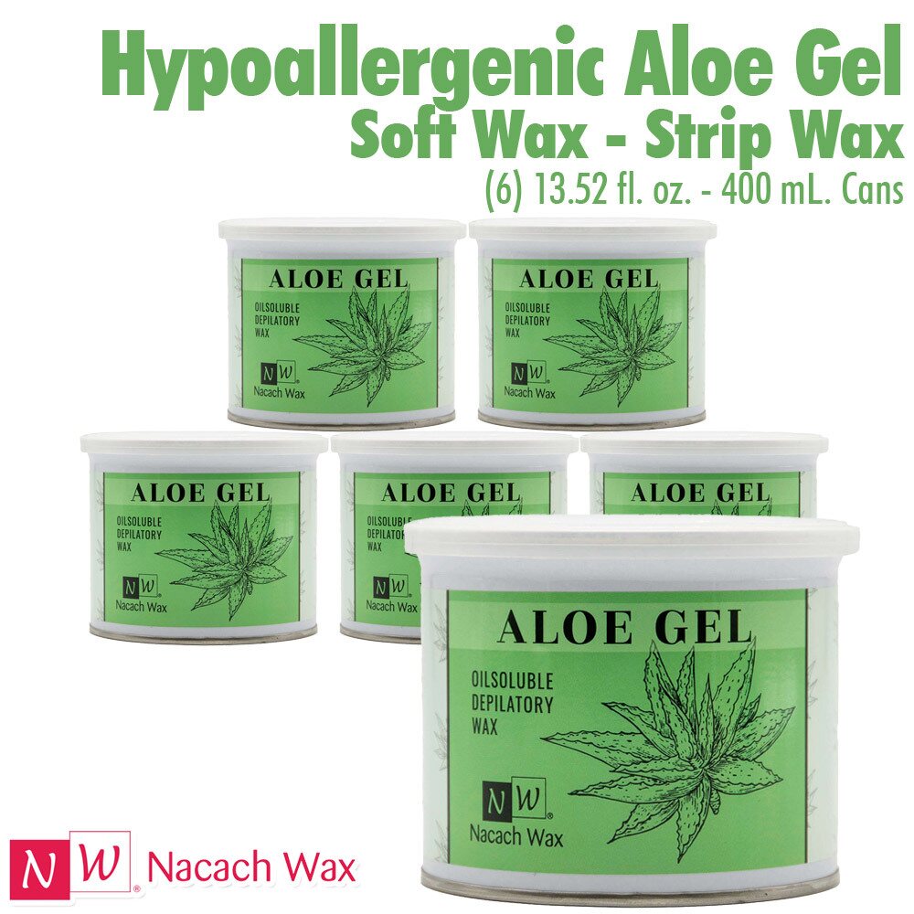 Green Soft Wax, Hypoallergenic Aloe Gel Soft Wax