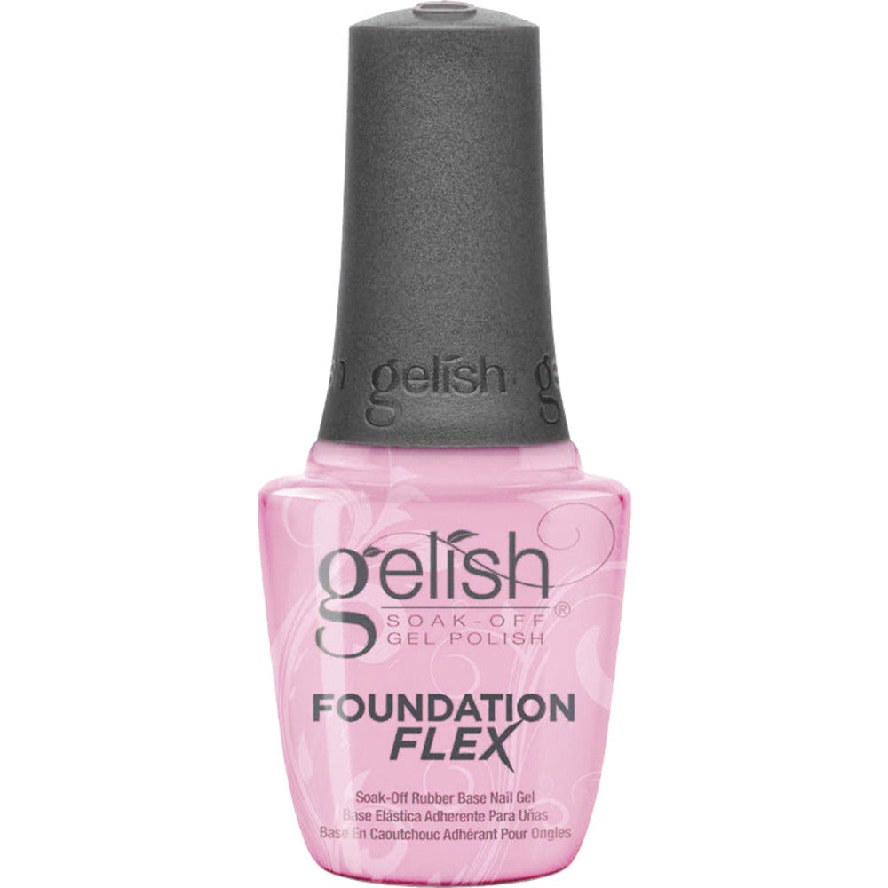 Gelish Foundation Flex SoakOff Rubber Base Nail Gel Light Nude