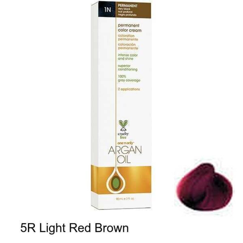 medium red brown argan oil hair color