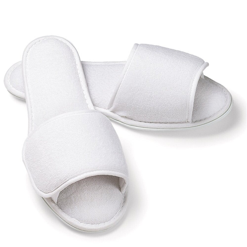 mens slippers with velcro closure